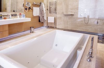 New Bathtub with Modern Design